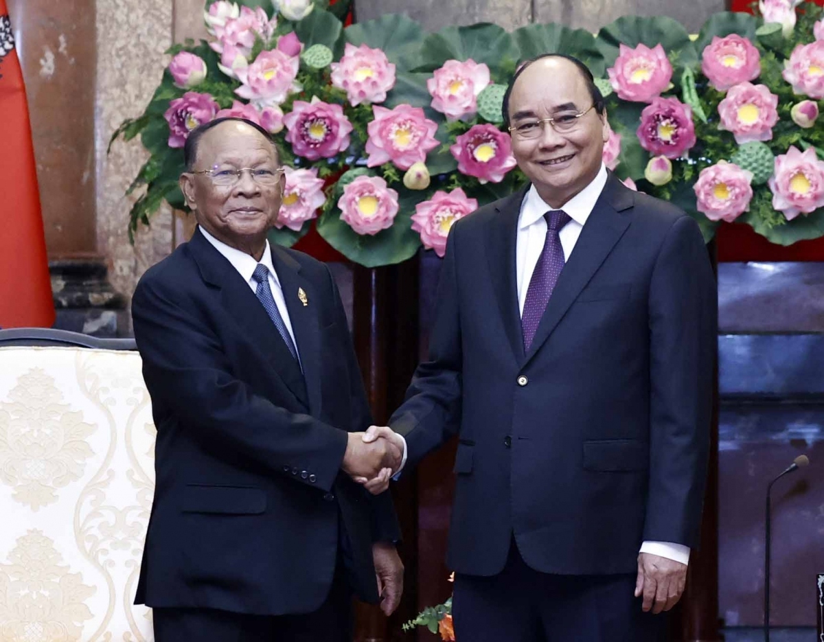 Vietnamese President optimistic on blossoming ties with Cambodia